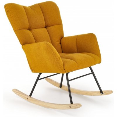 Halmar Houpací křeslo VASCO žlutá – Hledejceny.cz