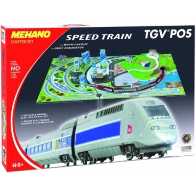 Mehano Speed train TGV POS s maketou tratě – Zboží Mobilmania