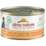 Almo Nature HFC Dog Kuřecí s mrkví a rýží 95 g – Hledejceny.cz