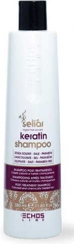 Echos Line keratinový šampon Seliár 350 ml