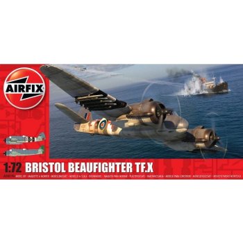 Bristol Airfix Classic Kit letadlo A04019A Beaufighter TF.X 1:72