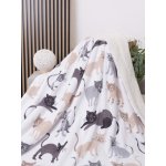 MKLuzkoviny.cz Beránková deka mikroplyš Kočičky 150x200 – Zboží Dáma