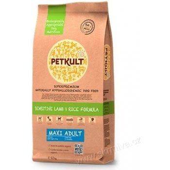 Petkult Maxi Adult Lamb & Rice 2 x 12 kg