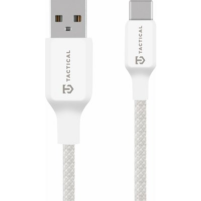 Tactical 143185 Stitch Thread USB-A - USB-C 1m bílý – Zbozi.Blesk.cz