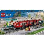 LEGO® City 60423 Tramvaj a zastávka v centru města – Hledejceny.cz