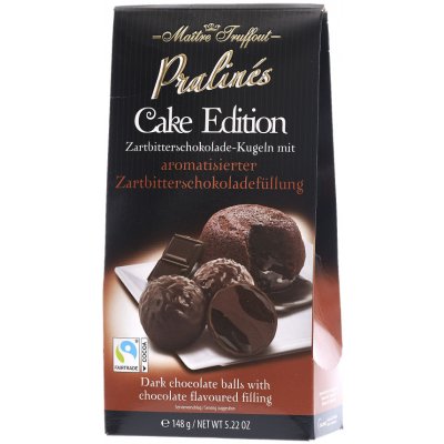 Maitre Truffout Pralinés Cake Zartbitter 148 g – Zboží Mobilmania