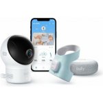 Eufy Dětská chůvička s chytrou ponožkou Anker S340 2K modrá – Zboží Dáma