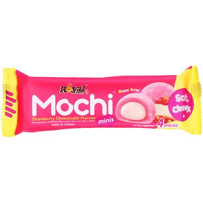 Royal Family Mochi Minis jahodový cheesecake 40 g – Zbozi.Blesk.cz
