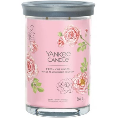 Yankee Candle Signature Fresh Cut Roses Tumbler 567g – Zboží Mobilmania