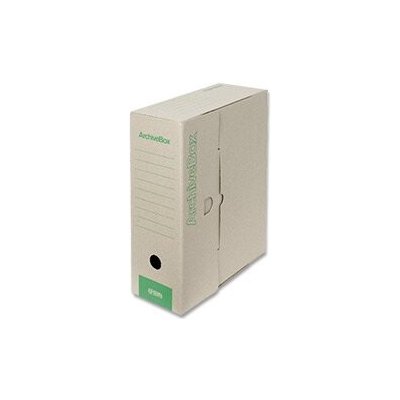 EMBA Archivační box - 330 x 260 x 110 mm šedý – Zboží Živě