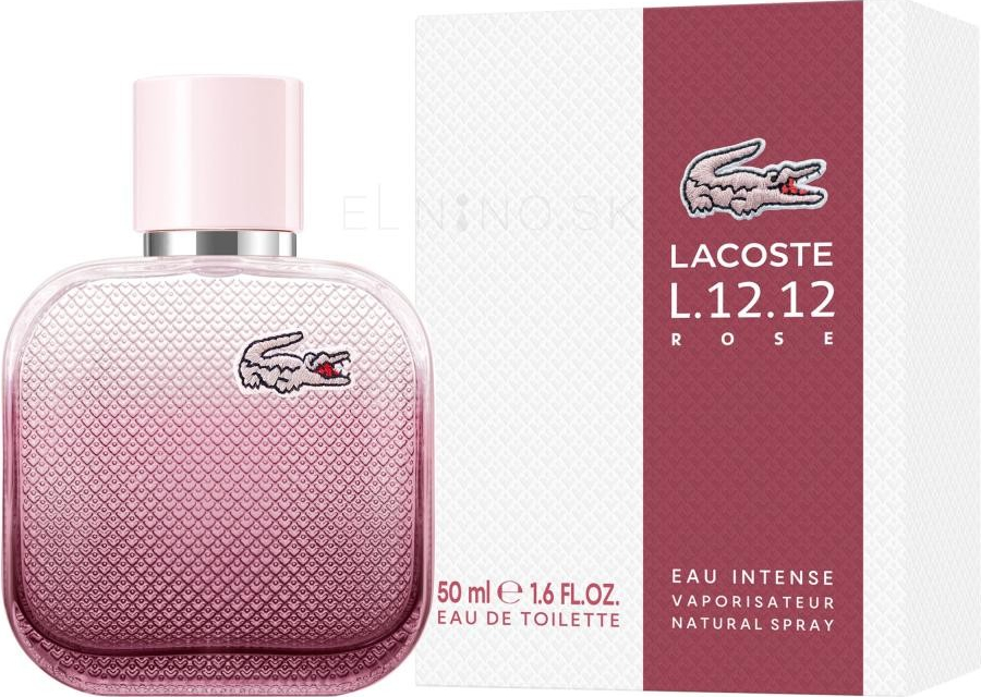 Lacoste L.12.12 Rose Eau Intense toaletní voda dámská 50 ml
