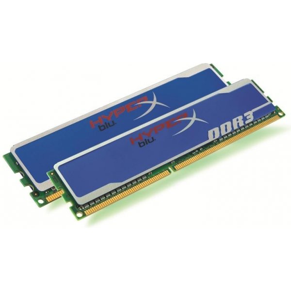 Paměť Kingston HyperX Blu DDR3 8GB 1333MHz CL9 (2x4GB) KHX1333C9D3B1K2/8G