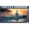 Sběratelský model Academy Model Kit USS Dwight D. Eisenhower CVN 69 14212 1:800