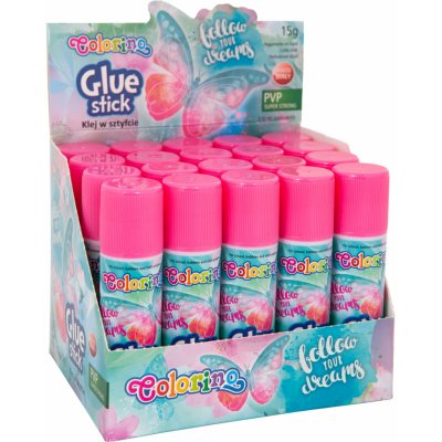 Colorino lepící tyčinka - Follow you Dreams, kulatá, 15 g, bílá – Zbozi.Blesk.cz