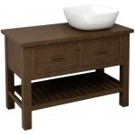 Erra Brand umyvadlová skříňka 100x73x50cm, mořený smrk BA101 – Hledejceny.cz