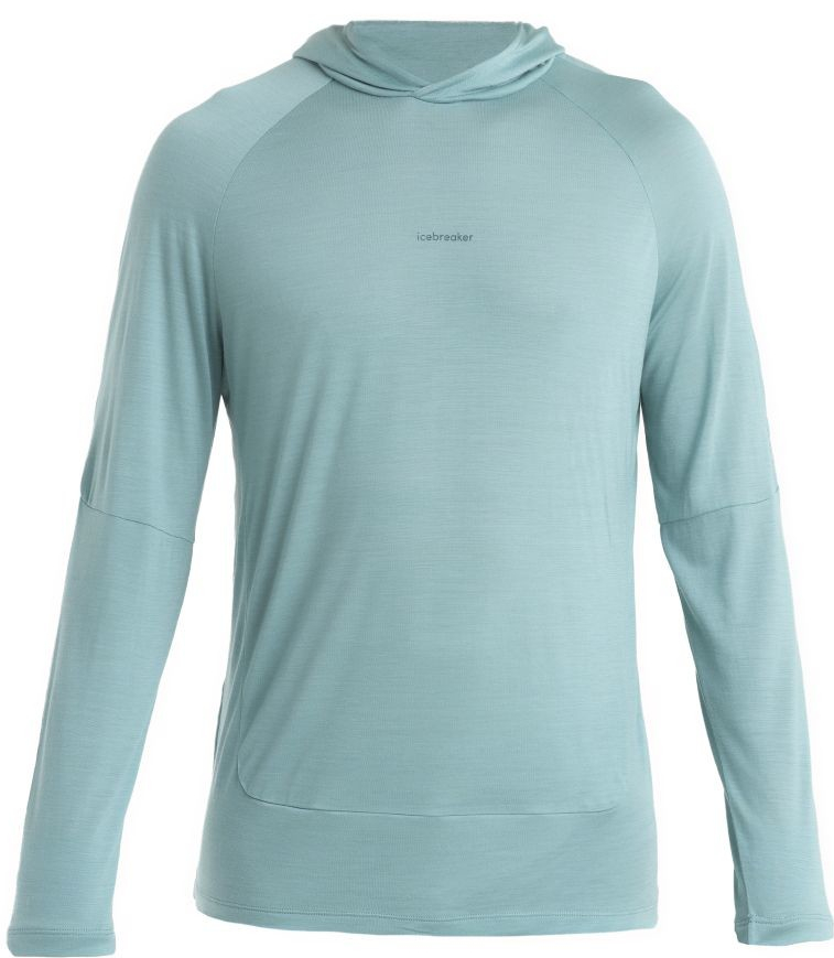 ICEBREAKER Mens Merino 125 Cool-Lite Sphere LS Hoodie Cloud Ray vzorek