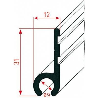 Kedrová lišta Beisel – stříbrná 5 m – Hledejceny.cz