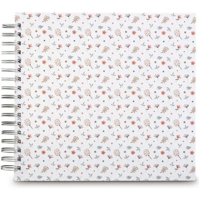 Klasické kroužkové fotoalbum 50 stran Fine Art Floral – Zboží Živě