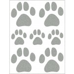 Reflexní nažehlovací motivy - ťapky – Zboží Dáma