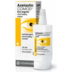 AZELASTIN COMOD OPH 0,5MG/ML OPH GTT SOL 10ML