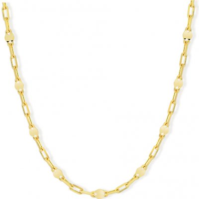 Lillian Vassago Zlatý řetízek typu anker, zdobený LLV59-GCH025 – Zboží Mobilmania