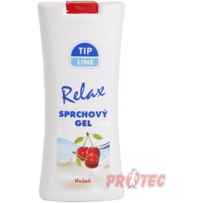 Tip Line Relax sprchový gel Třešeň 500 ml – Zboží Mobilmania