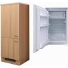 Kuchyňská dolní skříňka Flex-Well Kuchyňská skříňka Nano vč.lednice H-Tech WR2200 60 x 161,6 x 57,1 cm