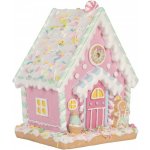 Clayre & Eef Kouzelná růžová perníková chaloupka Pastel Christmas Chic - 13*10*16 cm – Hledejceny.cz