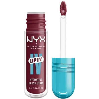 NYX Professional Makeup Lip IV dlouhotrvající lesk na rty s hydratačním účinkem 12 burst that tangi 5 ml – Zboží Dáma