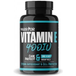 Warrior Vitamin E 400IU 100 kapslí