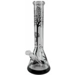 Black Leaf® Skleněný flask Ice bong TREE 39.5 cm Černá – Zboží Dáma