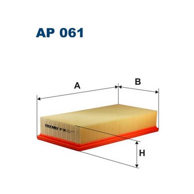 Vzduchový filtr FILTRON AP 061 – Hledejceny.cz