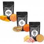 SnackAir Popcorn příchutě 3 x 70 g (šunka sýr, cheddar, pizza) – Zbozi.Blesk.cz