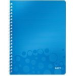 Leitz blok WOW A4 PP linka modrá – Zboží Dáma