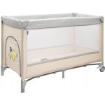 Baby Mix Cestovní postýlka Vrabci béžová – Zboží Dáma