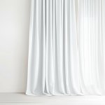 Goldea dekorační závěs luca - bílý 200x150 cm – Hledejceny.cz