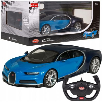 Rastar RC auto Bugatti Veyron Chiron RTR modrá 1:14 – Hledejceny.cz
