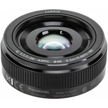 Panasonic Lumix G 20mm f/1.7 II aspherical IF