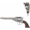 Gonher 3088 Revolver kovbojský stříbrný kovový 8 ran