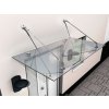 Vchodová stříška Glasdesign VD01-1400 skleněná 140x90