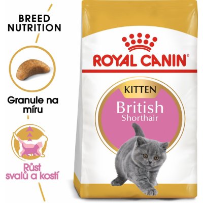 Royal Canin Kitten British Shorthair 2 x 2 kg – Zboží Mobilmania