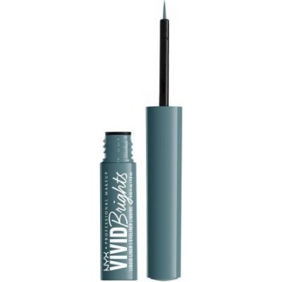 NYX Professional Makeup Vivid Brights zářivě barevná oční linka 01 Cyan Simp 2 ml – Zbozi.Blesk.cz