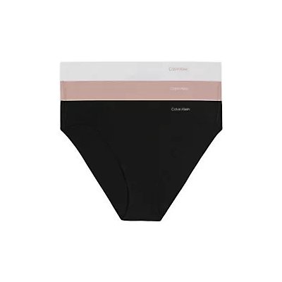 Calvin Klein Dámské spodní prádlo 3 PACK BIKINY (MID-RISE) 000QD5200EN8I – Zboží Mobilmania