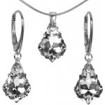 Stříbrný set Baroque Argent Swarovski Elements LSW166S – Zboží Dáma