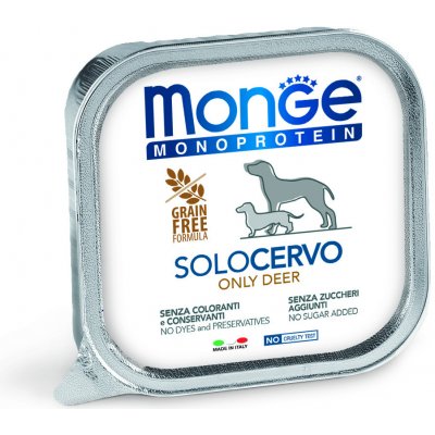 Monge Monoprotein Adult Dog jelen 150 g – Zboží Mobilmania