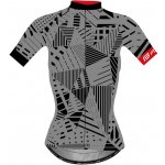 Force SHARD krátký rukáv šedo-černý dámský – Zboží Dáma