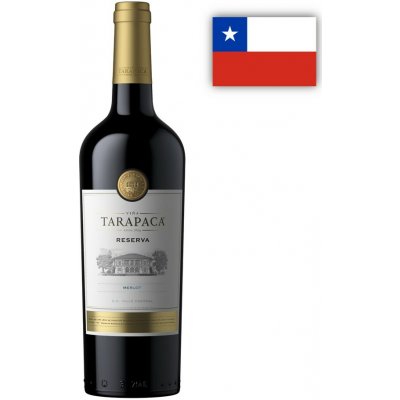 Tarapacá Merlot Reserva 13% 0,75 l (holá láhev) – Hledejceny.cz