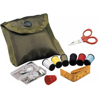ROTHCO Set šití - nůžky, nit, náprstek, knoflíky, v pouzdře – Zboží Dáma