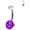 Piercing Šperky4U piercing do pupíku banánek BA0004-A