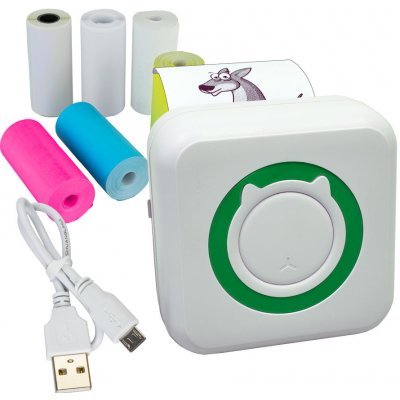 Platinium FUNPRINT C15 + 6 ks náhradních roliček + USB adaptér – Zboží Živě